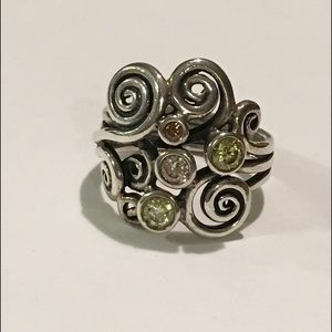 PANDORA Sterling Autumn Wind Ring